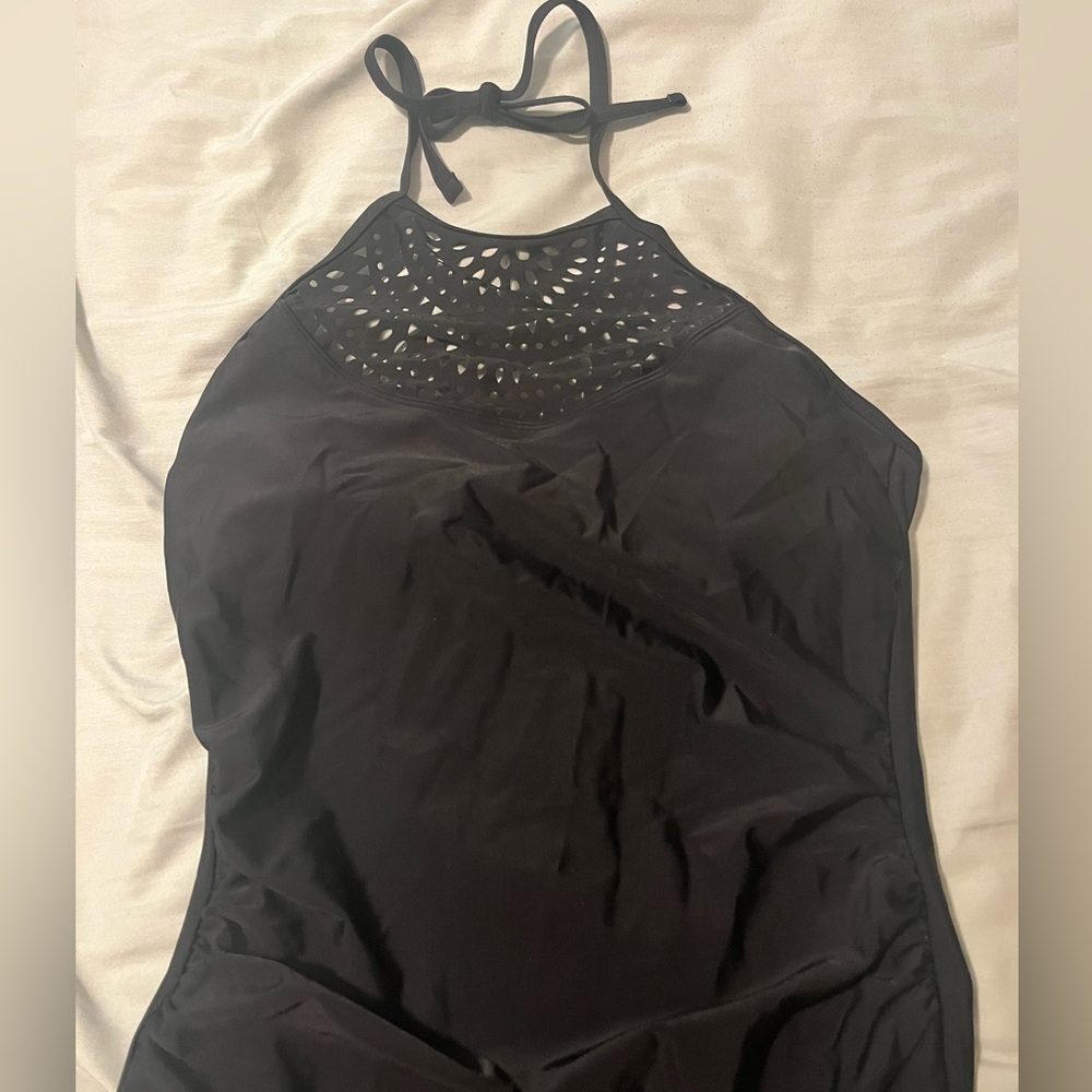 Black One Piece Swimsuit
